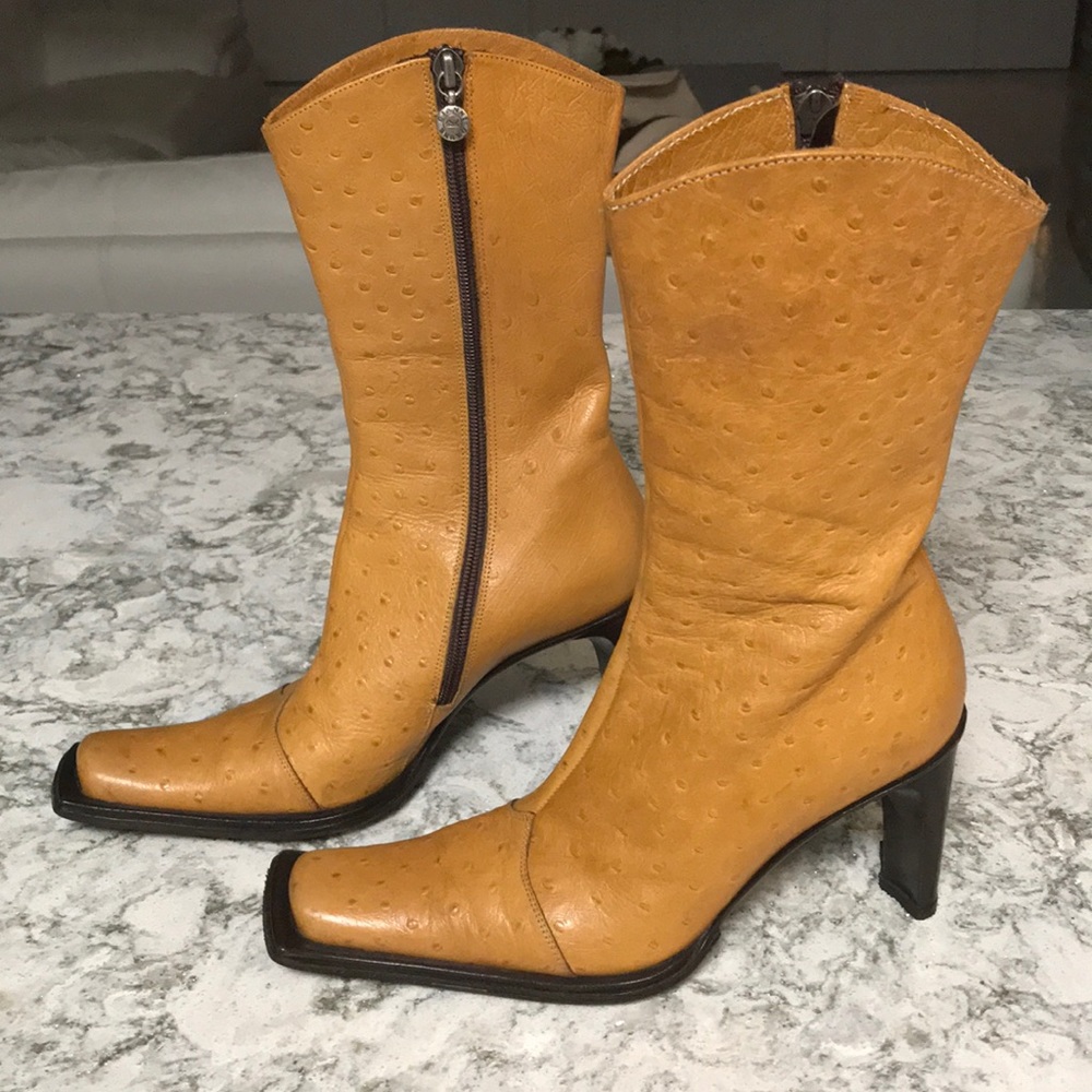 Gianni Bravo Vero Cuoio Italian Western Style Boots